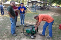 Watching Generator hoping it will start again 2012